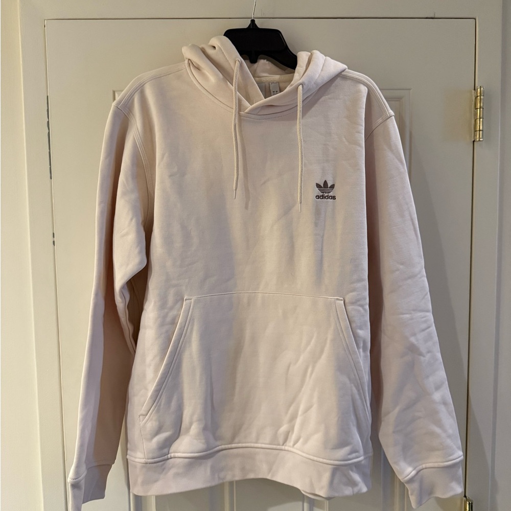 Adidas Men's Off-White Hoodie Sweater